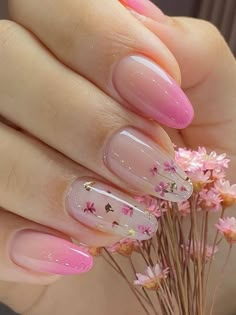 Nagel Tips, Manicure Tips, Simple Nail Art Designs, Flower Nail Art, Stick On Nails, Nail Designs Spring, Floral Nails, Nail Arts, Nail Accessories