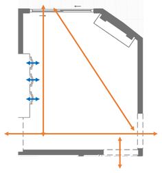 the floor plan for an apartment