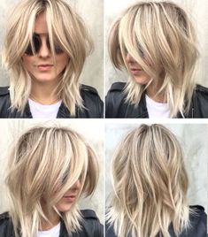 Κούρεμα Bob, Short Shag Hairstyles, Julianne Hough, Layered Haircut, Curtain Bangs, Long Bob