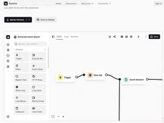 Best Free Browser Automation Tool with Visual Flow Builder: Automa Impact Investing, Workflow Design, 3d Ui, Time Management Tools, Email Automation, Business Automation, Dashboard Ui, Flow Design