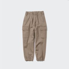 Pair Of Joggers Including Black And Taupe Nwot With Adjustable Waist For Growing Children Pants Are Usually Out Of Stock Cargo Pocket Design, Uniqlo Kids, Jogging Style, Cargo Jogger Pants, Cargo Joggers, Sleek Look, Kids Bottoms, Jogger Pants, Uniqlo