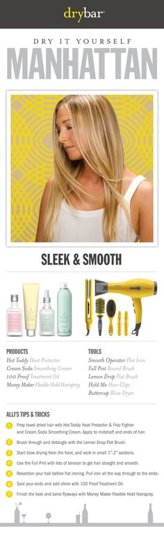 Get the look from DRYBAR! Founded by longtime professional hairstylist Alli Webb, Drybar offers a line of styling products and tools designed specifically to achieve the perfect blowout. She and and her team of more than a thousand stylists do over 50,000 blowouts every month! #Sephora #Hairstyles #drybar The Perfect Blowout, Perfect Blowout, Popular Hair, Professional Hairstylist, Styling Products, Hair Tutorials, Hair Envy, Great Hair, Hair Skin