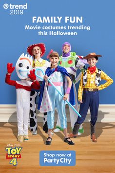 the toy story family fun movie costumes trending this halloween shop now at party city