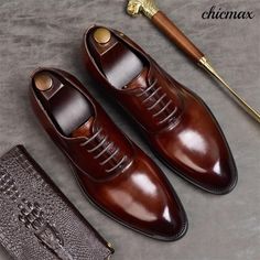 Phenkang mens formal shoes genuine leather oxford shoes for men black 2019 dress shoes wedding shoes laces leather brogues Groom Wedding Shoes, Shoes For, Men's Wedding Shoes, Oxford Dress Shoes