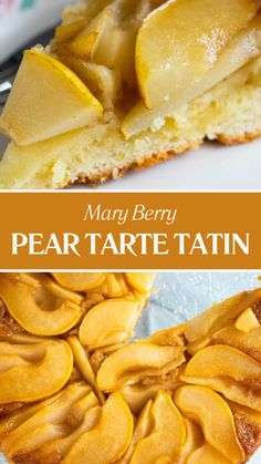 Mary Berry Pear Tarte Tatin Pear Tarte Tatin Recipe, Marry Berry Recipes, Mary Berry Desserts, Pear Tarte, Pear Tarte Tatin, Tarte Tartin, Crust Designs, Berry Desserts, Tarte Tatin Recipe