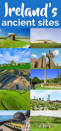 ireland's ancient sites with the title overlay