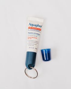 Reusable keychain cap for Aquaphor lip balm brand. Fits just like the original cap for the tube. Perfect fit! This cap will last you forever due to its durability and with it being a keychain, it is so much easier to keep track of!  *Chapstick not included *Keyring included Aquaphor Lip Balm, Aquaphor Lip, Chapstick Keychain, Lip Balm Brands, Keychain Holder, Pink Car, 16th Birthday, Last Minute Gifts, Christmas List