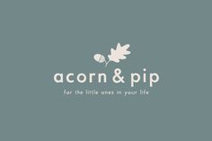 the logo for acorn & pipp