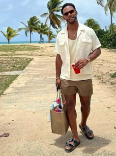 Mens Carribean Outfits, Men’s Outfit For Miami, Men Florida Outfits, Hawaii Mens Outfits, Cabo Outfits Men, Men’s Summer Outfits Tropical, Jamaica Men Outfits, Greek Vacation Outfit Men, Mexico Men Outfits