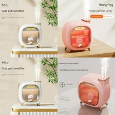 Adorable Compact and Cute Double Spray USB Mini Bedroom Night Light Humidifier - Charming Small Hydration Solution for Your Cozy Room - Perfect Addition for Enhancing Air Health and Cre, White Mini Bedroom, Small Humidifier, Room Humidifier, Bedroom Night Light, Cool Mist Humidifier, Baby Bedroom, Bedroom Night Stands, Cozy Room, Childrens Room