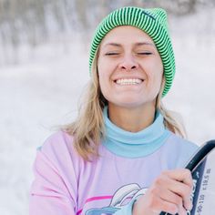 Super warm two toned knit beanie Bright Neon Colors Neon Colors, Knit Beanie, Neon Green, Neon, Knitting, Green, Color