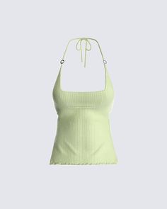 The Liberty is giving 2000's cool girl vibes with this tie top moment 💚 This backless top is screaming classy hot girl so hard I think we'll need to get our ears checked 🥴 Arianna Johnson, Backless Top, 2000s Fashion, Lookbook Outfits, Dream Clothes, Fashion Killa, Cute Casual Outfits, Cute Tops, Aesthetic Clothes