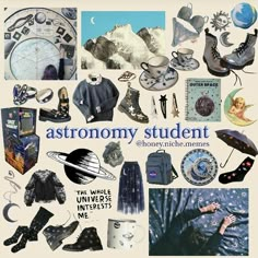 Astronomy Student, Art Ideas For Teens, Student Aesthetic, Art Edit, Photography Student, Mood Clothes, The Planets, Dark Academia Aesthetic, Mood Board Fashion