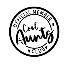 a black and white logo with the words'official member, cool ants club '