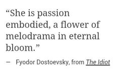 a quote from fyodor dosotesyy about the flower