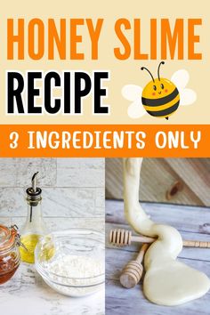 honey slime recipe 3 ingredients only