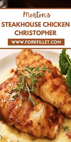 In this blog, I will share with you a Morton's Steakhouse Chicken Christopher Recipe that is hearty and flavorsome. Recipe For Cooked Chicken, Chicken Christopher Recipe, Chicken Kelly Recipe, Popular Everything 2024, Copycat Chicken Recipes, Gourmet Chicken Recipes, Best Chicken Recipes For Dinner, Steakhouse Chicken, Grooming Tips For Women