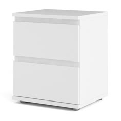 a white cabinet with two drawers on the bottom and one drawer open to reveal something