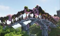 Minecraft Kingdom, Minecraft Create, Build A Bridge, Minecraft Mansion, Minecraft Structures, Bangunan Minecraft, Minecraft Farm, Minecraft Cottage, Minecraft Castle