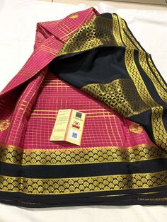 Checks Saree, Mysore Silk Saree, Mysore Silk, Designer Blouse, Kanchipuram Saree, Mysore, Morning Flowers, Silk Saree, Blouse Designs