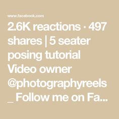 the text reads, 2 6k reactions 47 shares / 5 seater posting video owner @