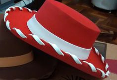 two hats are sitting on top of each other