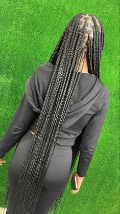 Hair Flicks, Really Curly Hair, Big Box Braids Hairstyles, Cute Box Braids Hairstyles