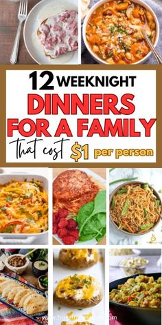 Super Cheap Dinners For Two, Cheap Dinners For A Family Of Three, Very Cheap Meals Families, Simple Cheap Meals For Two, Cheap Dinners For A Family Of Four, $10 Dinners Budget Families, Cheap Budget Meals Families, Affordable Family Dinners, Meal Planning For Family Of 5