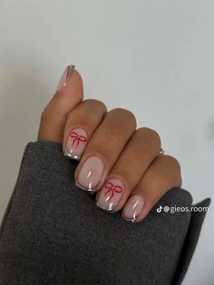 Xmas Nails, Fire Nails, Nails Inspo, Dope Nails, Nails Ideas, Trendy Nails, French Nails, Matilda, Christmas Nails