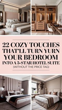 two cozy touches that turn your bedroom into a 5 star hotel suite