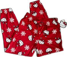 Pjs Hello Kitty, Hello Kitty Pajama Pants, Christmas Pajama Pants, Things I Want For Christmas, Hello Kitty And Friends, Christmas Pajamas, Pants Color, Red Christmas, Things I Want