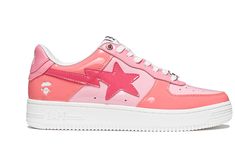 A Bathing Ape Bape Sta Low Color Camo Combo Pink - 001FWH201046_PNK - US Bape Star, Bape Shoes, Bape Sneakers, Bape Sta, Hello Kitty Shoes, Chique Outfit, Ape Bape, Pretty Shoes Sneakers, Camo And Pink