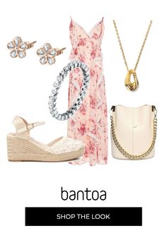 Vestido largo mujer light rose de flores con cordones con escote largo sin mangas con cremallera poliéster TWENTY EASY by KAOS, Colgante mujer snow white largo latón Singularu, Bolso de hombro mujer ivory white largo con cremallera metal Luisa Vannini, Anillo mujer snow white plata Bluespirit, Espadrillas mujer sand beige de cuña vegan Refresh, Pendientes mujer snow white plata Bluespirit  Composición del outfit:woman | Clothing | Dresses | Long ... Outfit Mujer, Light Rose, Sand Beige, Ivory White, Snow White