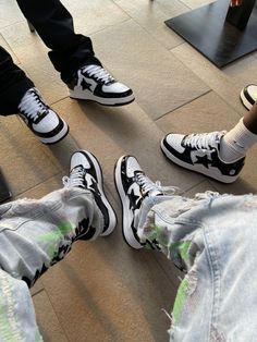 Bape Shoes Outfit, Bape Star, Bape Sneakers, Kicks Shoes, Dope Outfits For Guys