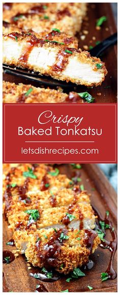 crispy baked tonkatsu is an easy and delicious appetizer that everyone will love