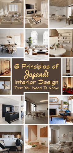 a collage of different types of furniture and interior design that you need to know