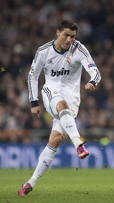 a soccer player in action on the field