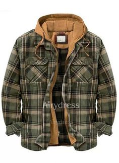 Winter Plaid, Mens Winter, Winter Hoodies, Jackets Online, Cotton Jacket, Padded Jacket, Men Winter, Blue Jacket