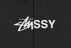 the word abysssy written in white on a black background