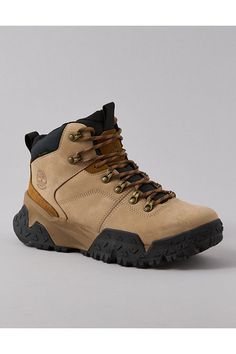 Premium leather upper/Lace-up style/ReBOTL™ fabric lining/TimberDry™ waterproof membrane/GreenStride™ midsole made using an EVA blend/TimberGrip™ lug outsole Rugged Cordura Boots, Leather Waterproof Hiking Boots With Cushioned Footbed, Rugged Cordura Boots For Outdoor Work, Leather Waterproof Boots With Cushioned Footbed For Hiking, Leather Waterproof Boots With Cushioned Footbed For Outdoor, Mid-top Leather Boots For Outdoor, Rugged Lace-up Hiking Boots With Branded Insole, Leather Hiking Boots With Cushioned Footbed For Outdoor, Rugged Cordura Hiking Boots