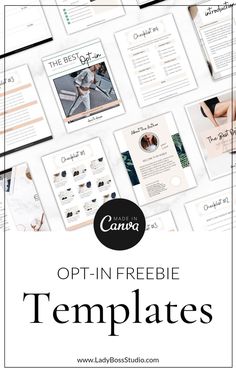 the ultimate guide to opt - in - freebie templates for photographers