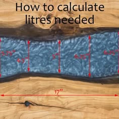 how to calculate lines needed for woodworking