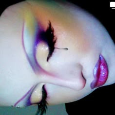 @beaucockrell Funky Makeup, Mekap Mata, 20 Makeup, Makeup Photos, Drag Make-up, Graphic Makeup, Swag Makeup, Smink Inspiration