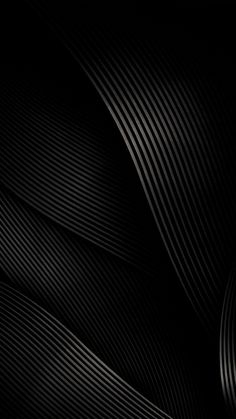 an abstract black background with wavy lines