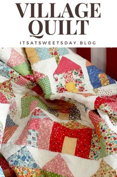 an old quilt with the words, vintage quilt it's sweetest day blog