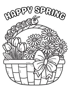 Flowers templates printables for kids, free coloring pages for kids, flowers coloring pages, spring coloring pages, spring coloring pages for toddlers, spring, drawing sheets for coloring, spring preschool coloring pages, april coloring sheets, spring time coloring pages Spring Flowers Coloring Pages, Coloring Spring, Coloring Pages Spring, Flowers Coloring Pages, Spring Drawing, Flowers Coloring