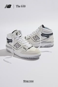 Classic hi-tops High Top New Balance, Fall New Balance Shoes, 650 New Balance, Sneakers New Balance, Shoes New Balance, Pink Jordans, Zapatillas New Balance, Jordan 4s, New Balance Shoes