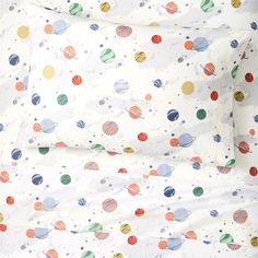 an image of a sheet set with planets on it