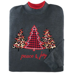 Office Health, Sweatshirt Makeover, Applique Sweatshirt, Days To Christmas, Kitchen Clothes, Favorite Leggings, Peace And Joy, Outdoor Entertainment, Holiday Sweatshirt