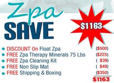 Float ZPA – American Bath Factory Float, Benefits